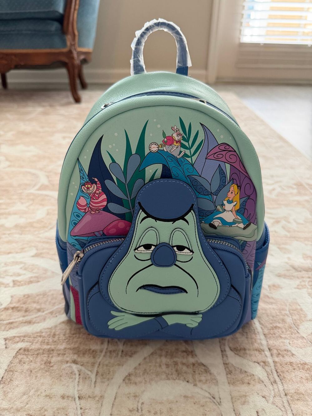 Disney Parks Loungefly Alice In Wonderland Caterpillar Mini Backpack NEW